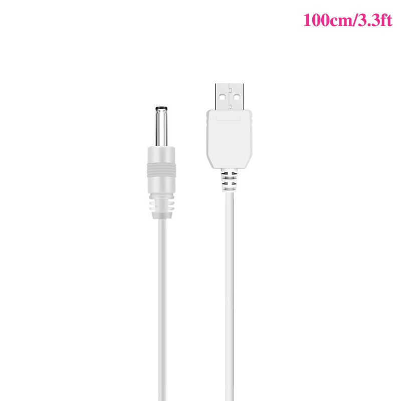 Usb-laturikaapeli foreo luna 2 luna 3 mini 2 go luxe kasvojen kylpylähierontalaite usb-laturin johdon puhdistamiseen: Valkoinen
