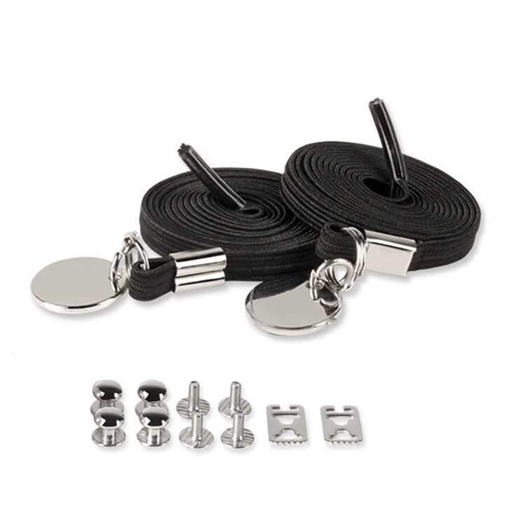 3 Types Elastic No Tie Shoelaces Locking Round Shoe Laces Shoestrings Running/Jogging/Triathlon: 1