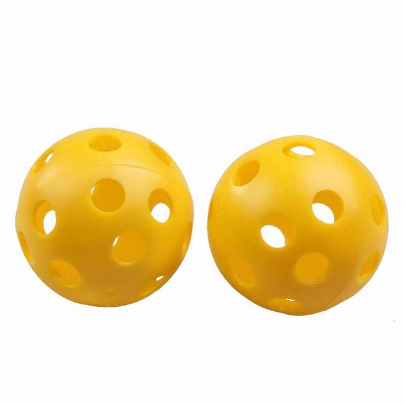 6Pcs Golf Balls Plastic Hollow Ball Golf Practice Sports Golf Accessories