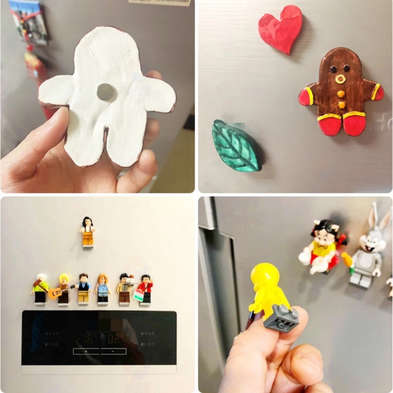 50pcs Round Fridge Magnets- Disc Magnets for DIY, Crafts, Science Projects 3x1 3x2 5x1 5x2 8x1 8x2