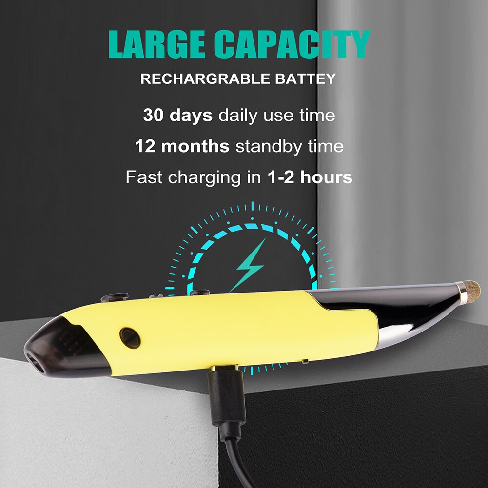 PR-A19 Wireless Optical Pen Mouse Dual Mode 4 Buttons 2.4GHz USB Bluetooth Pen Mouse Multifunctional Handwriting Mice