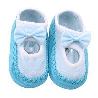 Lente Zomer Antislip Lederen Bodem Baby Schoenen Kinderen Floor Sokken Boog 0-3 Jaar Oud Meisje sokken Baby Care