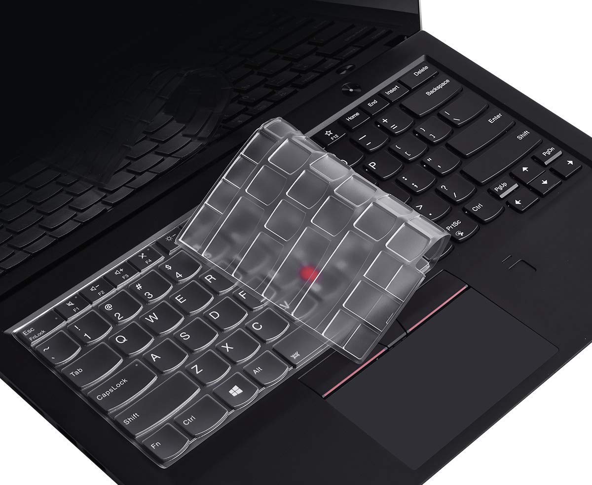 For Lenovo ThinkPad X1 Carbon 5th/6th/7th T490 E490 L490 T490S T495 T480 14" Laptop TPU Keyboard Cover Protector