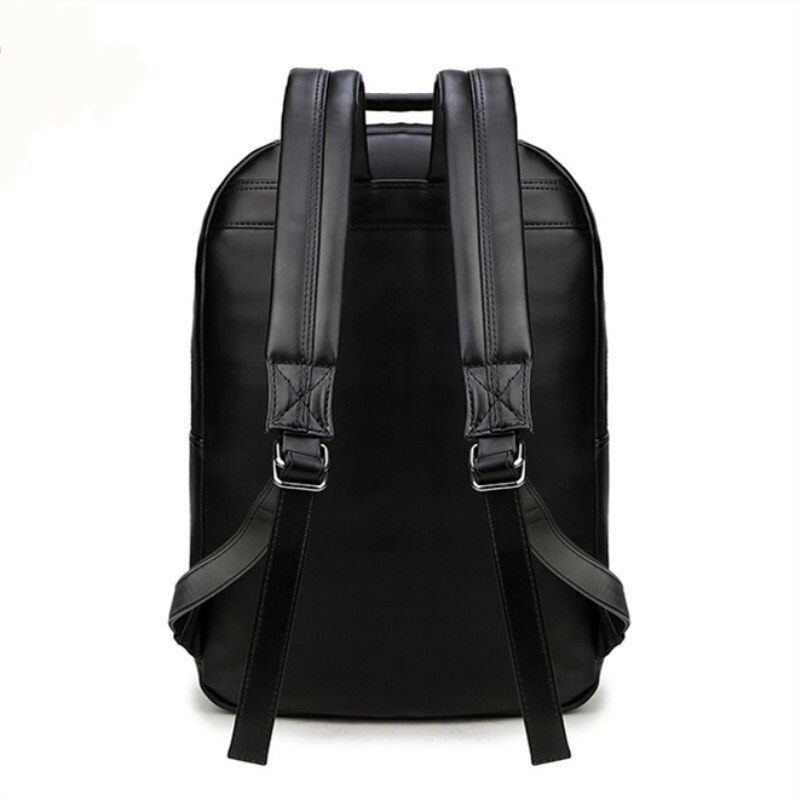 3D Wolf PU Leather Backpack Unisex Backpack Waterproof Men Women School Bags