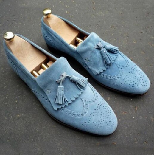 Men PU Leather Shoes Low Heel Shoes Dress Shoes Brogue Shoes Spring Ankle Boots Vintage Classic Male TV412
