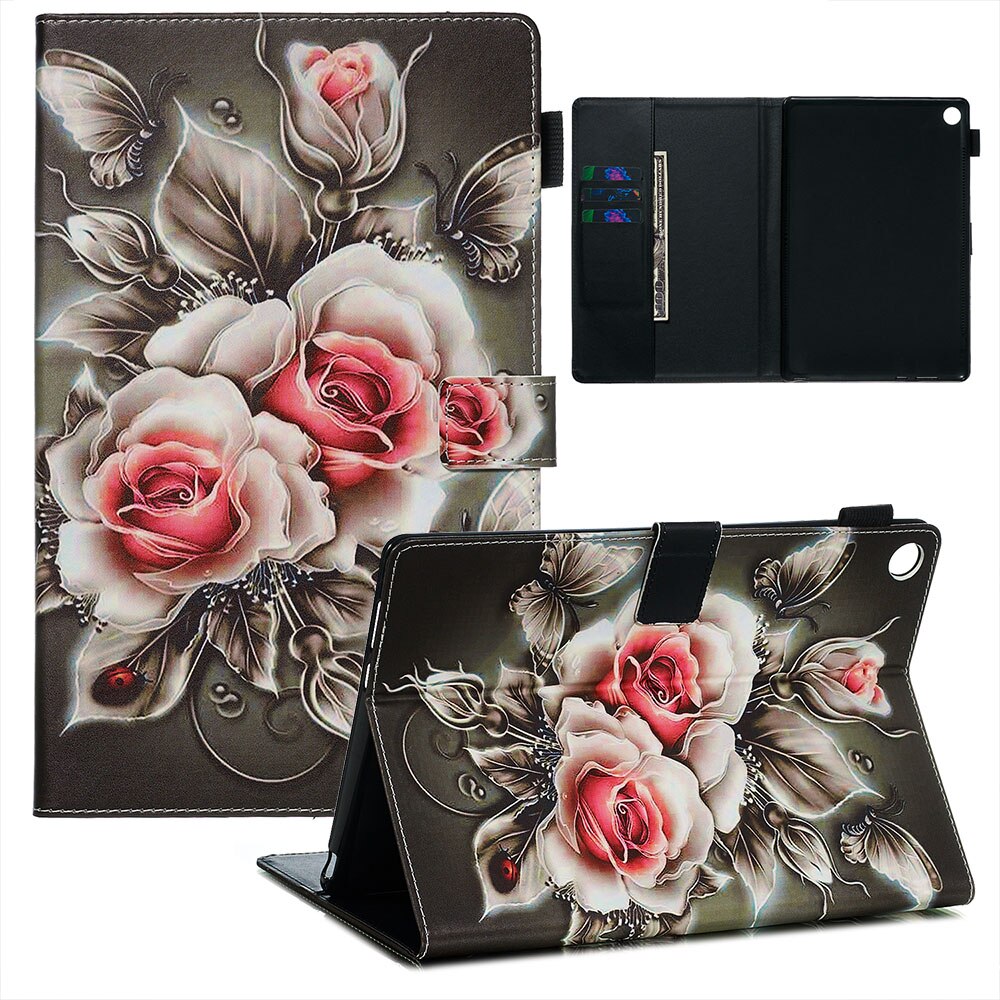 Tablet Case for Huawei MediaPad M5 8.4" & M5 Pro 10.8" - PU Leather Flip Stand Cover with Animal Print: 06 / M5 8.4 inch