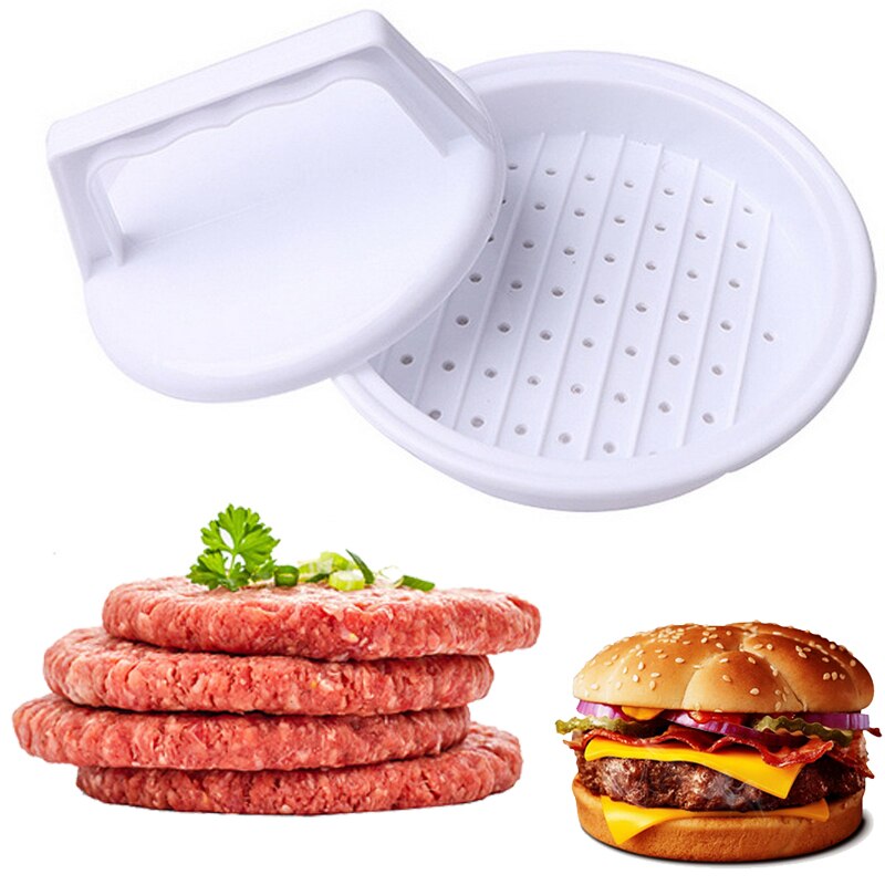 Hamburger Press Round Shape Meat Maker Mold Burger Beef Grill Press Mould Hamburger Making Machine Kitchen Tool Supplies
