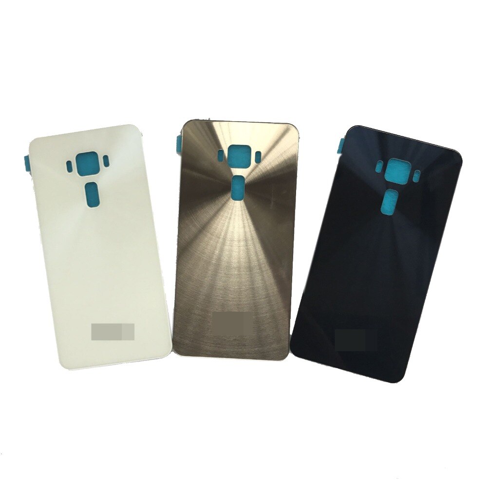 100% Orig 5,2 "para Asus Zenfone 3 ZE520KL Z017D 5,2" cubierta de cristal para maletero cubierta de la tapa de la batería