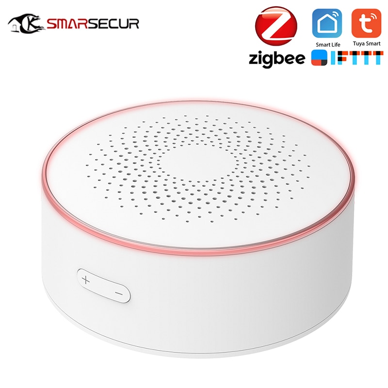 Zigbee tuya smart home sikkerhed wifi sirene alarm sensor smart trådløs sirene alarm sensor app fjernbetjening til smart liv