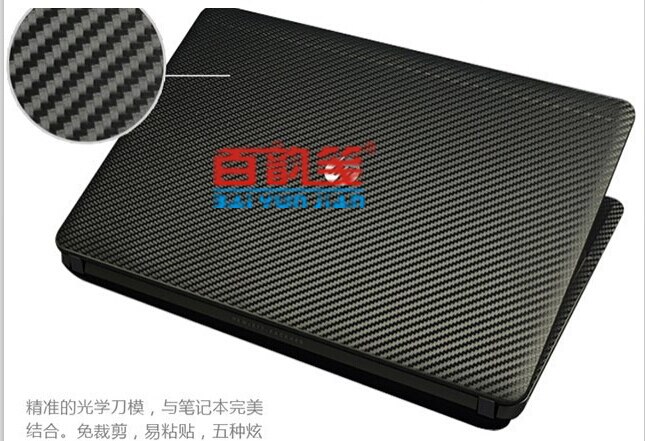 Laptop kulfiber vinyl skin sticker cover til lg gram 15 z 990 15.6 "