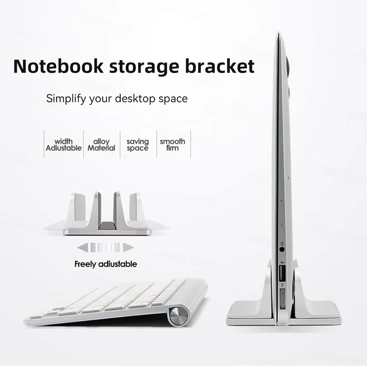 Aluminium verstelbare laptopstandaard voor bureau-organizer Notebookhouder voor Chromebook Macbook Pro Air Laptopaccessoires