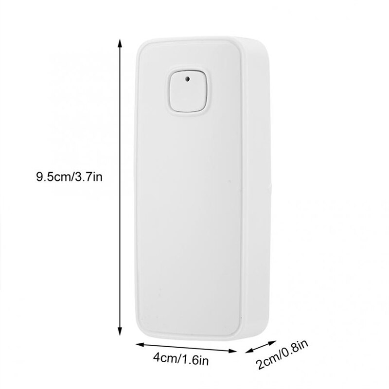 Wifi Water Detector Leakage Sensor Alarm Built in Siren Sound Tuyasmart Smart Life APP Notification Flood Alert Overflow Safety