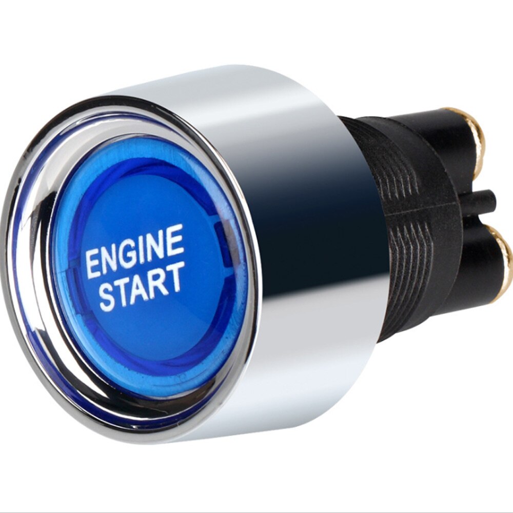 12V 50A Car Engine Start Push Button Keyless Start Button Ignition Starter Car Engine Start Button Auto Accessories