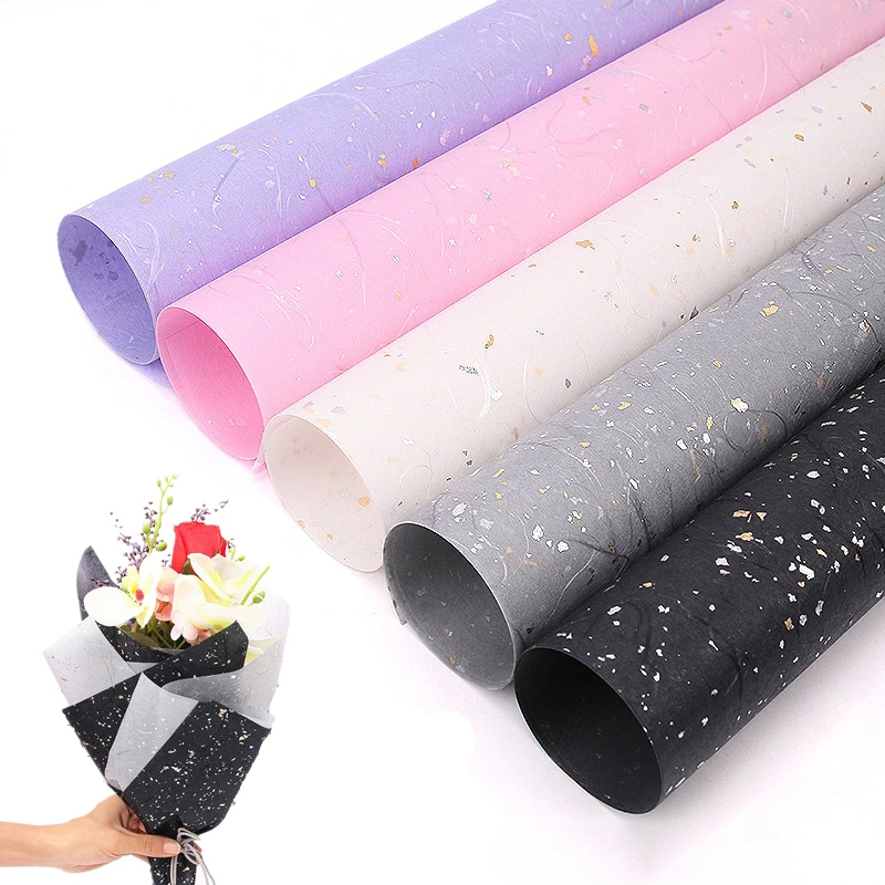 Thick Waterproof Matte Floral Florist Wrapping Paper Flower Pack Roll Paper Matte Roll Flower Wrapping Paper Party