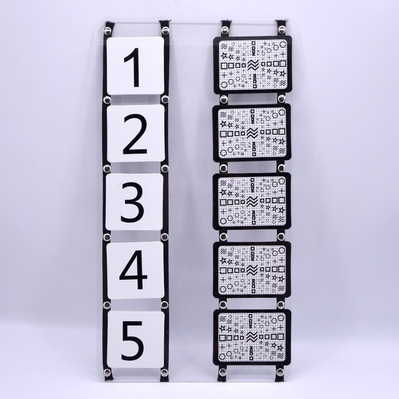 ESP Match Board/ESP Prediction Board Mental ESP Magic Tricks Stage Magia Illusion Props Mentalism Gimmick Props Accessories