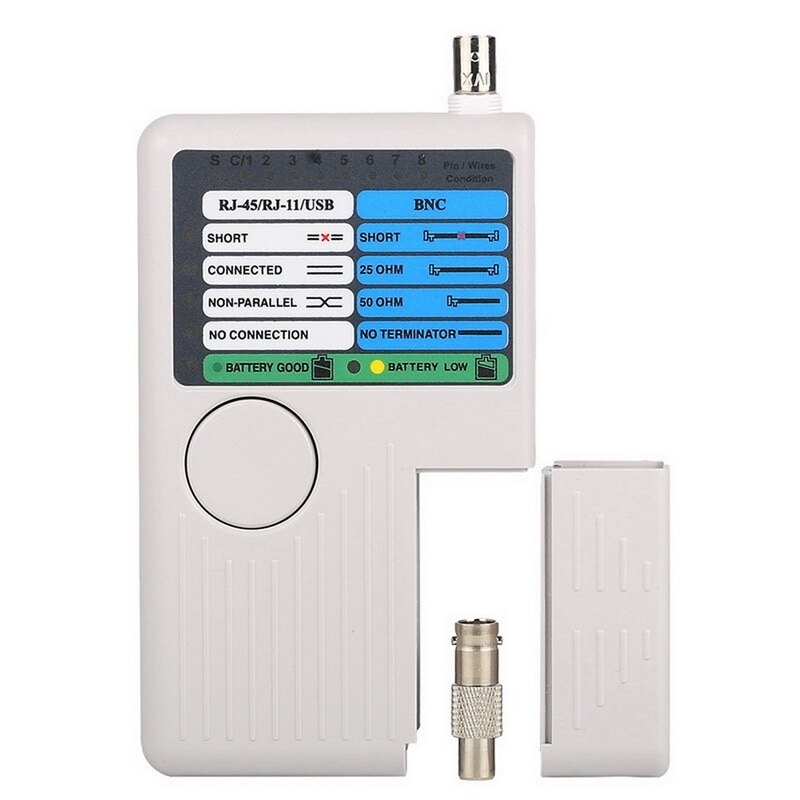 Multifunctional Tester Four-in-one Line Tester Cable Tester Wire Network Cable Tester BNC Coaxial Cable USB Cable Tester