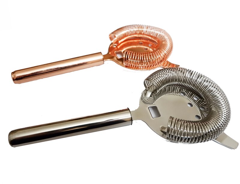 Barware Stainless Steel Commercial Hawthorne Cocktail Bar Strainer