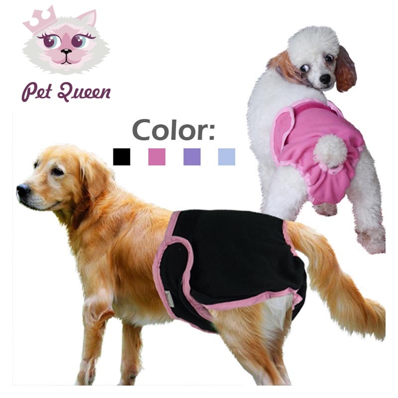 Female sanitary big Pet dog physiological pants panties Hygienic Shorts for large dog Pet trousers dogs Underwear briefs Diaper