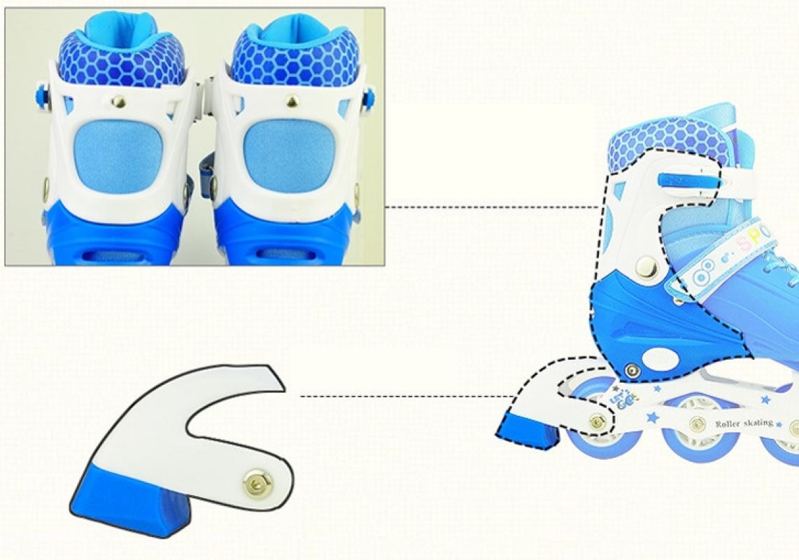 Kids Flash Roller Skate Schoenen Schaatsen Sneakers Kinderen Voor Meisjes Jongens Roze Blauw Outdoor Ajustable Inline Schaatsen Wielen Schoenen