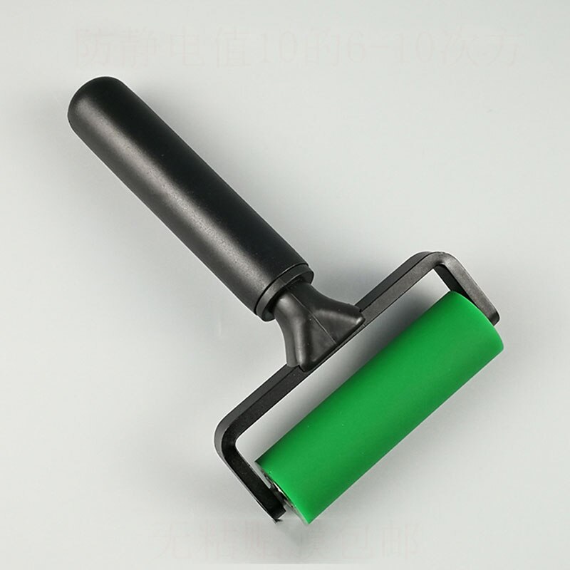 1PCS Dust Removal Sticky Silicone Roller Anti-Static Roller Brush Manual Cleaner Phone Repair Tool Handle