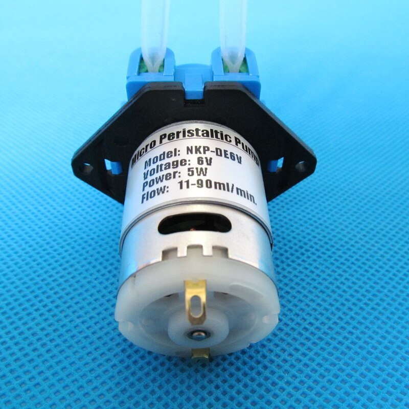 Schlauchpumpe 12V – 500 Ml/min, Edelstahl 304, Transparenter PC-Kopf, Leise & Langlebig Für Dosieranwendungen
