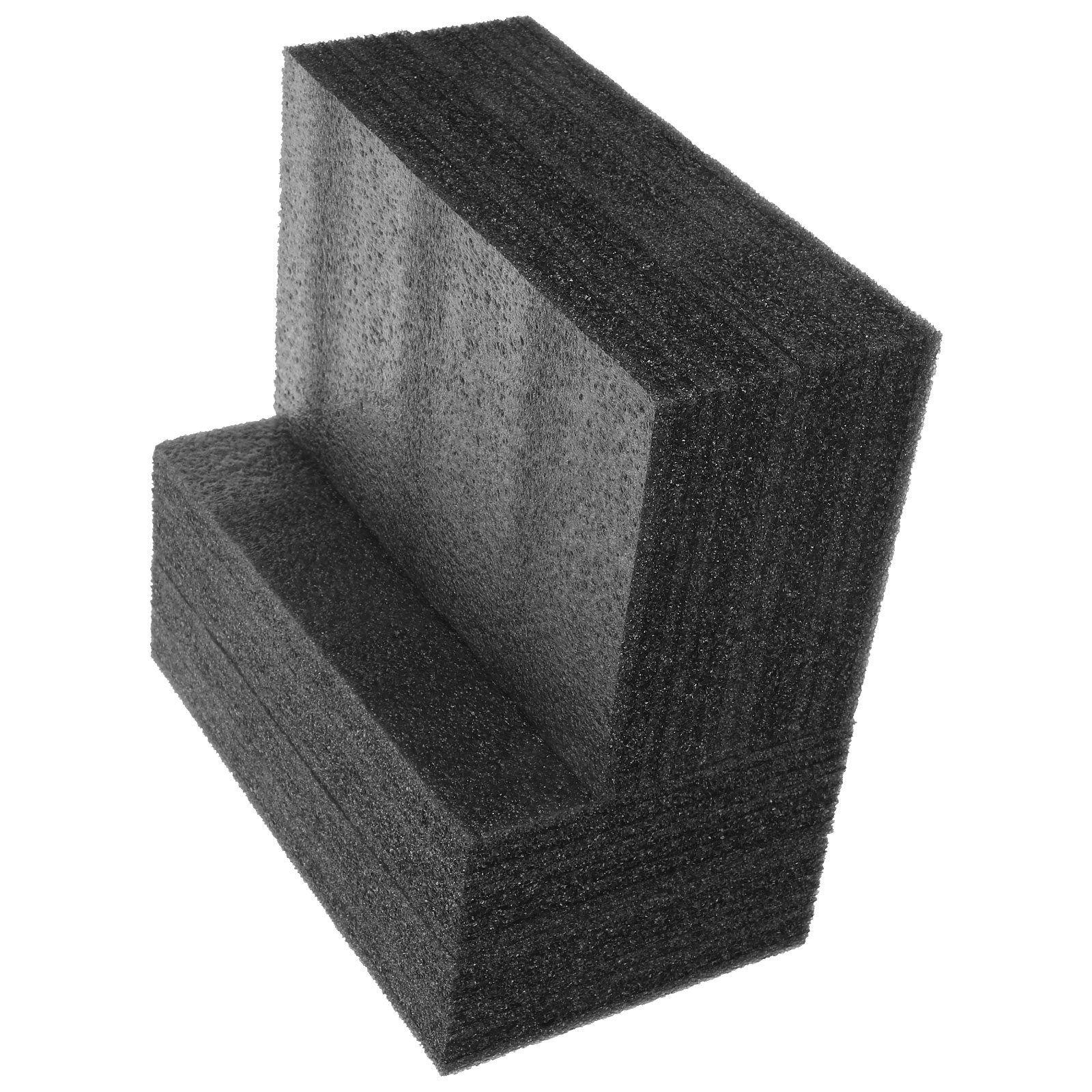 Espuma Mat Cuttable Board, Pérola Algodão, Entrega Embalagem Liner, Insert, 25*15*5cm, 4 Pcs