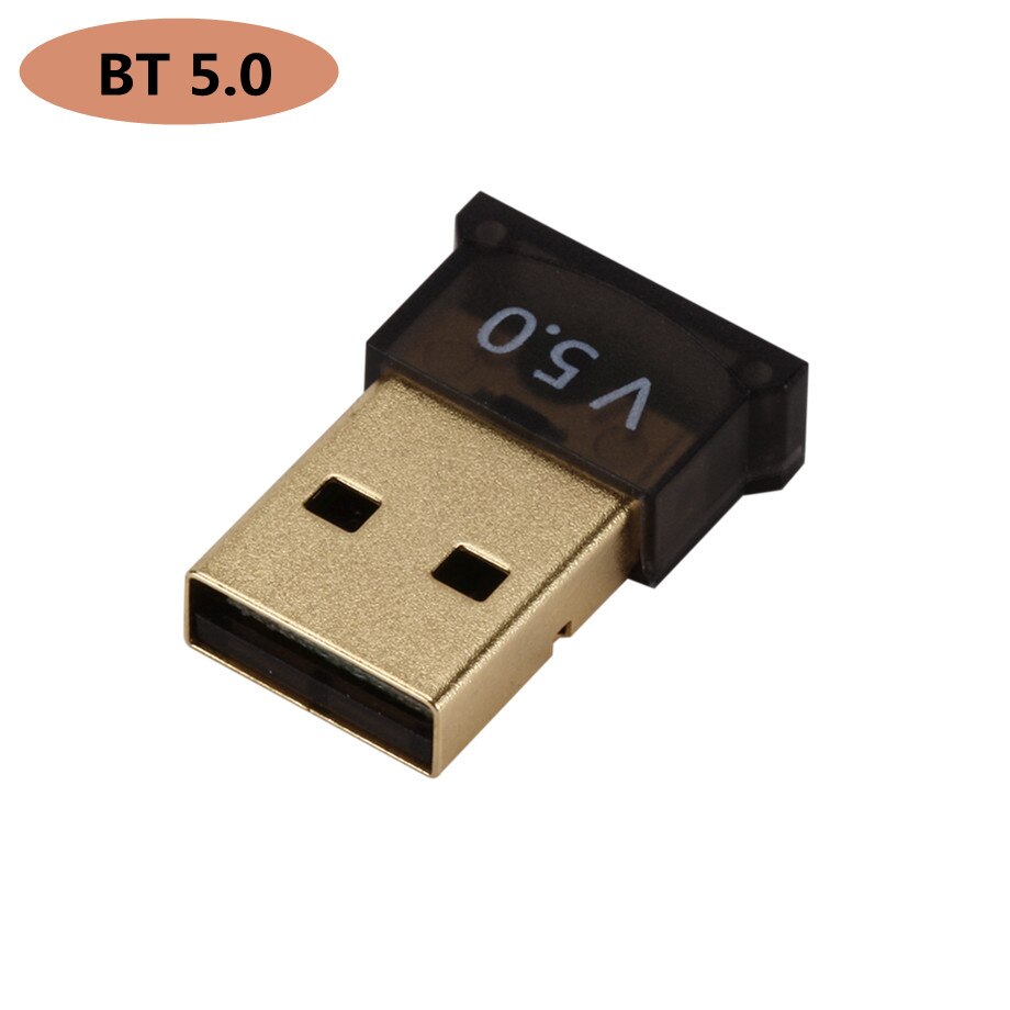 Grwibeou USB Bluetooth 5.0 adattatore ricevitore Audio Bluetooth Dongle adattatore USB Wireless per Computer PC Laptop Mouse: Default Title