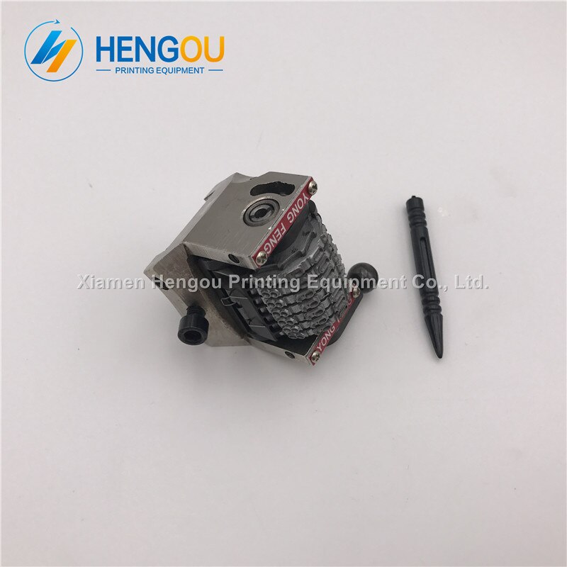 1 stuk 7 cijfers GTO Nummering machine Verticale Linksom Achteruit Jump 109876 ......