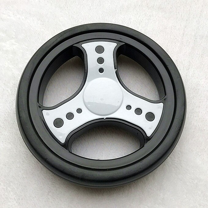 Baby stroller wheel bed front and rear wheels trolley baby stroller rattan chair bamboo weaving car accessories wheel: 1 pcs 16.8-0.8-2.2