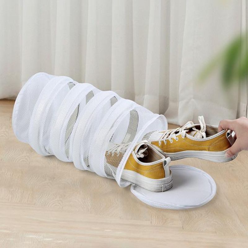 Shoes Washing Bags 3pcs Hang Bags Airing Dry Tool Mesh Laundry Bags Washing Net Bag Shoes Underwear Bra Clothes Protect Wash Bag