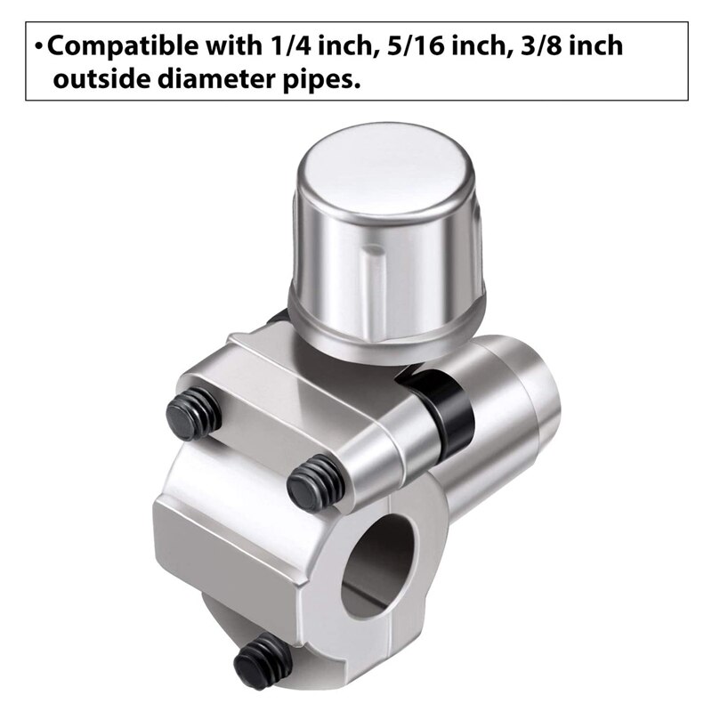 BPV31 Hose Refrigerant Valve,Piercing Tap Valve Kits U- Charging Hose Refrigerant Tap with R134A R12/R22 AC 1/2 Replace