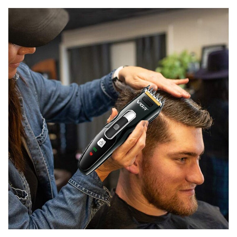 VGR V-040 Hair Clippers for Men Cordless Hair Clippers Beard Trimmer IPX7 Waterproof USB Rechargeable Hair Cutting