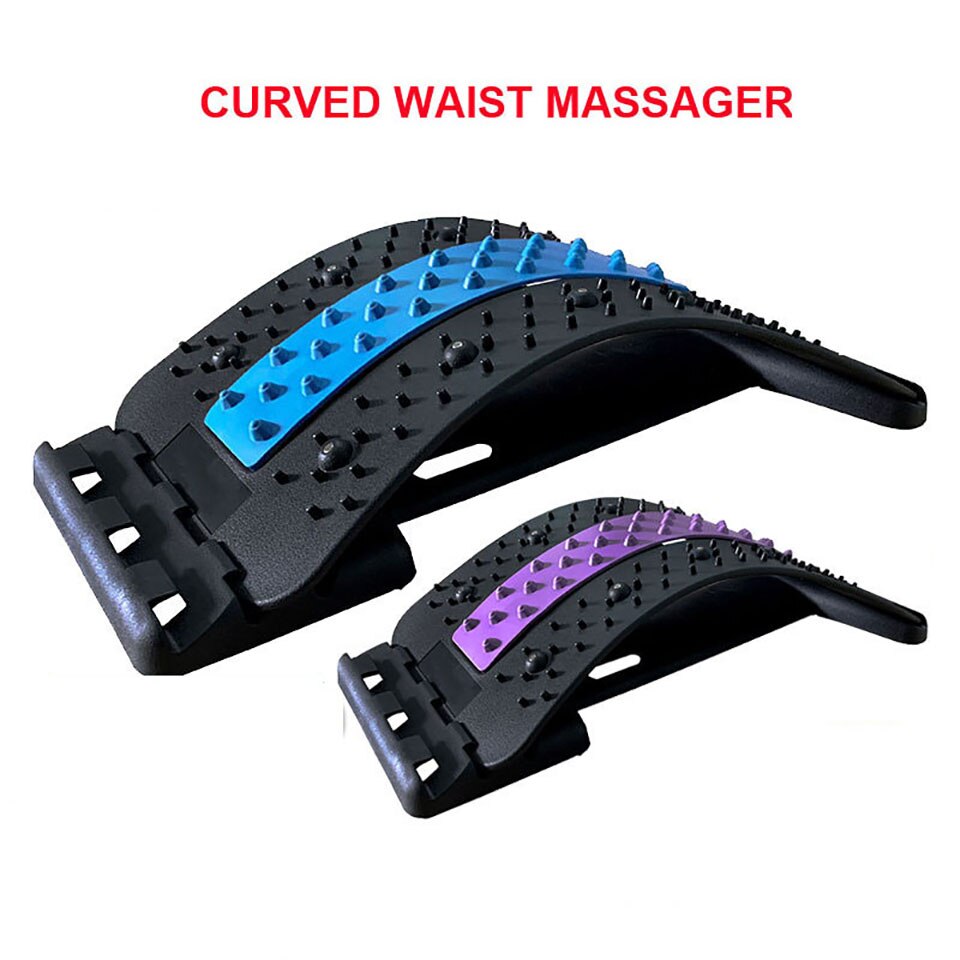 Getinfit Zurück Stretch Ausrüstung Massager Massageador Magie Bahre Fitness Lenden Unterstützung Entspannung Wirbelsäule Schmerzen Relief