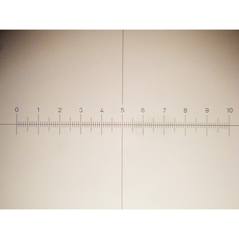 Een Stuk WF10x/18 Mm Biologische Microscoop Oculair Met Dradenkruis Schaal Hoge Oog Punten Oculaire Montage Maat 23.2 Mm kaliber