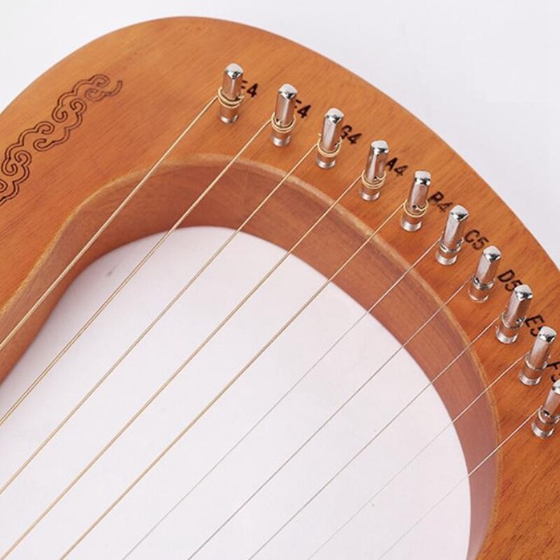 10 String Lyre Harp String Lyre String Small Harp Strings Accessories Musical Instrument 10 String Laiyaqin String