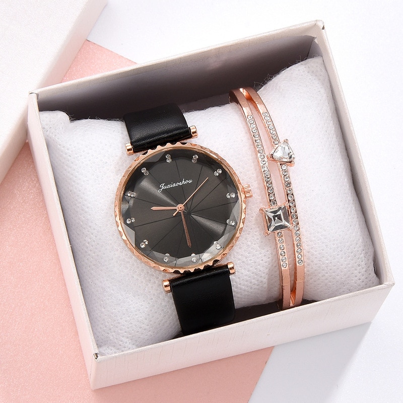 Luxury Women's Watches Leather Strap Ladies Women Watch Casual Leather Quartz Wristwatch Girl clock relogio feminino