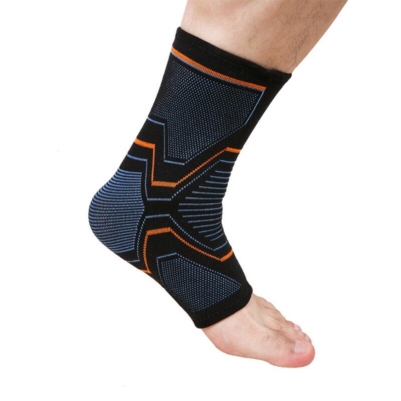 1 Pc Gebreide Enkelbrace Compressie Ondersteuning Mouwen Elastische Ademend Voor Letsel Herstel Gewrichtspijn Mand Voet Sport Sokken