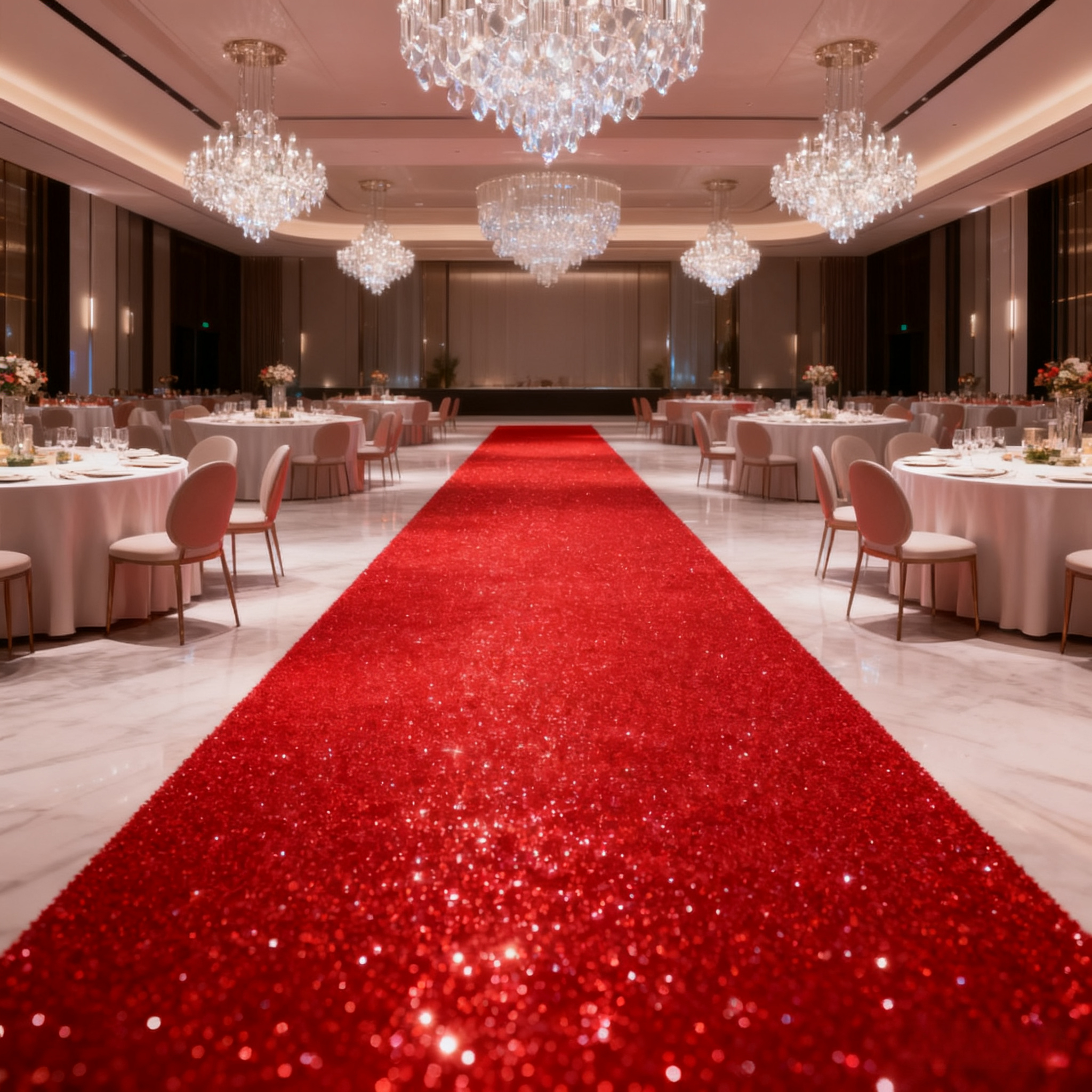 Red Carpet, Suitable for Various Occasions, Stage Carpets, Celebration Ceremonies, Luxury Wedding Carpets, Christmas Carpets