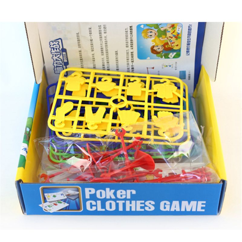 Multiplayer Kleding Wedstrijd Spelen Vroege Onderwijs Speelgoed Denken Training Onderwijs B36E