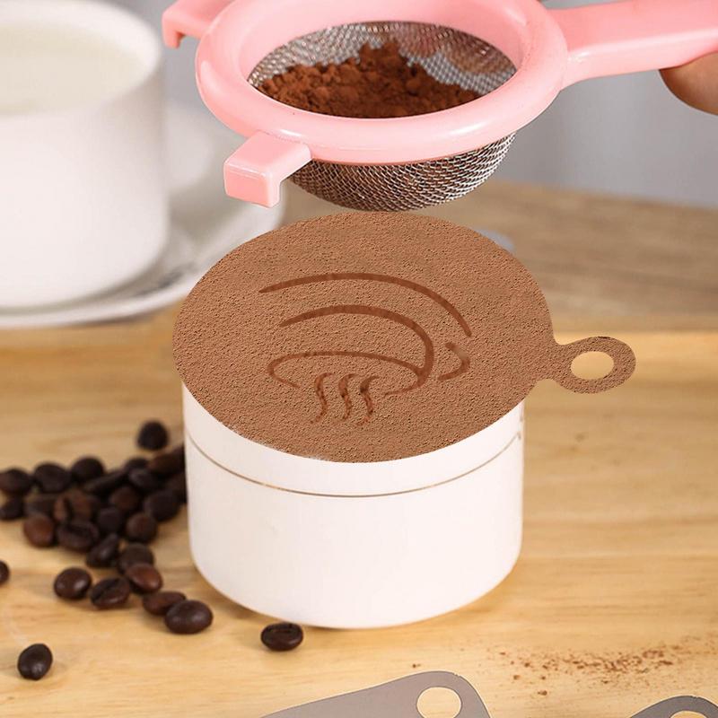 Kaffee Latte Cappuccino Barista ziehen Blumen schablonen Kuchen Vorlagen Druck Lahua bilden verschiedene aufbringen DIY zurück kunst Schablonen
