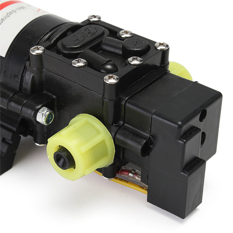 DC 12V Water Self-Priming Diaphragm Pressure Pump for Caravan/RV/Boat/Marine Boat Extremely Efficient