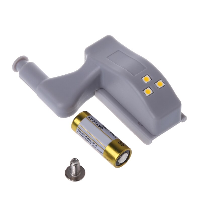 Bisagra Universal para armario, luz LED con Sensor, 0,25 W, para cocina y dormitorio, 1 ud.