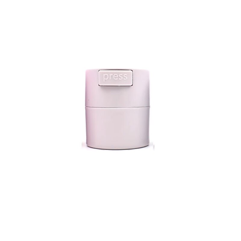 Récipient de support de pot de stockage scellé par charbon actif de réservoir de stockage de colle Durable de cils pour la colle d'extension de cils 4 couleurs: Grey