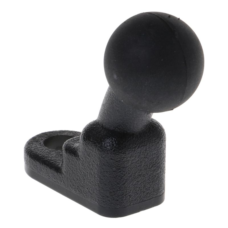 Black Motorcycle Phone GPS Holder Mounts Fixed Ball Holder Isolate Dampens Shock Base With 10mm Hole Motobike Accessories C45