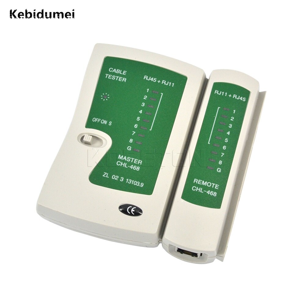 Kebidumei Mini RJ45 RJ11Cat5 Cat6 LAN Kabel Tester Wire Telefoon Lijndetector Tracker Tool Kit Handheld Netwerk Kabel Tester