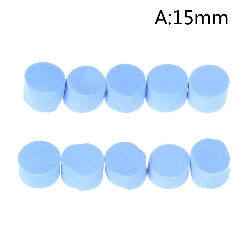 15 18 Mm Ant Farm Reageerbuis Spons Plug Voor Ant Nest Mier Huis Anthill Water Feeder Blok Stopper Tool accessoires 10Pcs: A