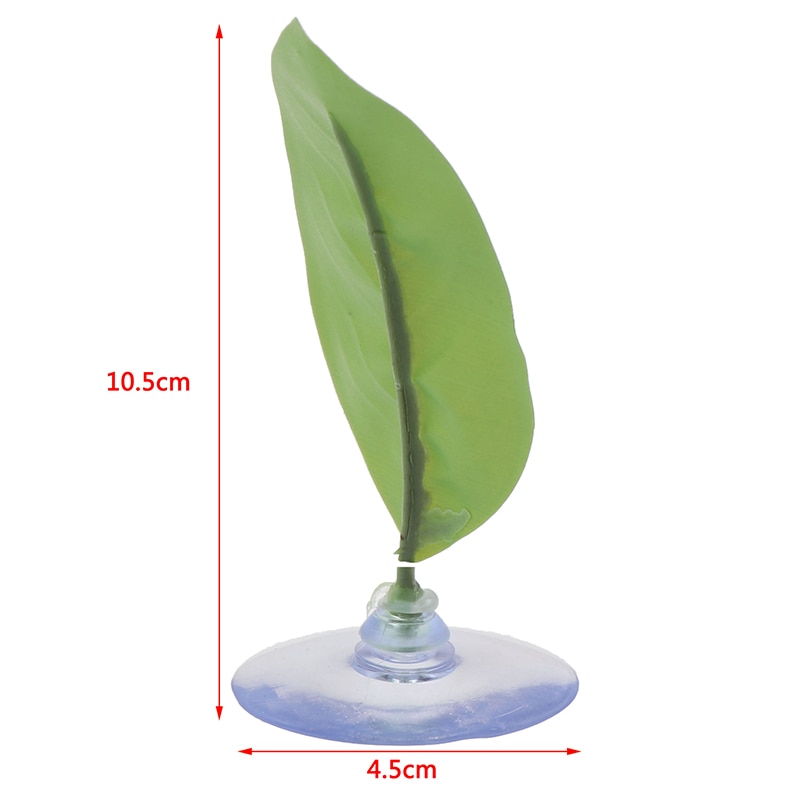 1Set Artificial Leaf Fish Tank Aquarium Betta Fish Rest Spawning Ornamental Plant Betta Fish Play Relax Hide Leaf Hammock