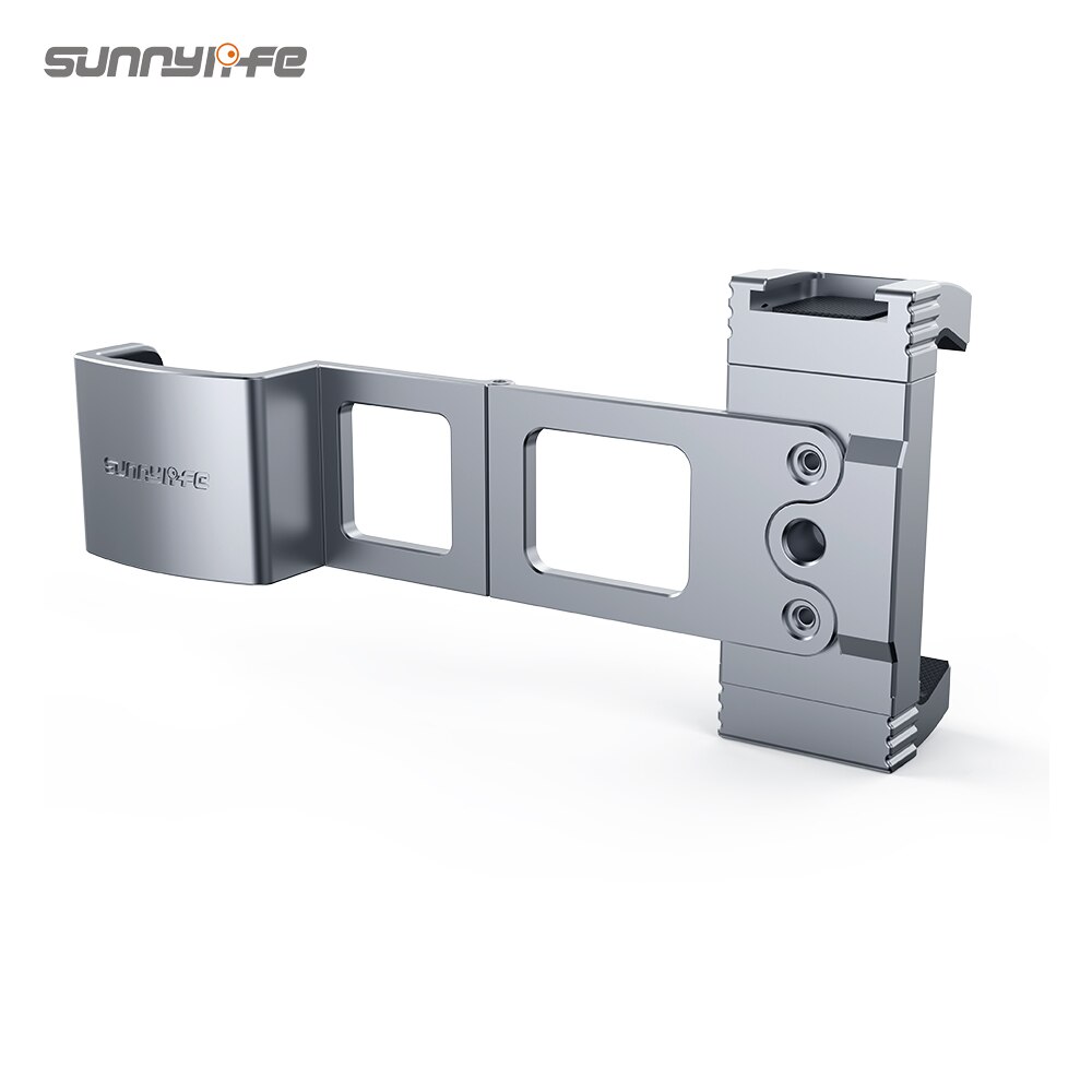 Aluminum Alloy Metal Smartphone Clamp Foldable Camera Mount Holder for DJI POCKET 2/OSMO POCKET Handheld Gimbal Accessories