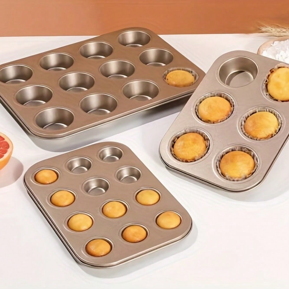 Mini-Kuchenformen, Backform, antihaftbeschichtete Muffinform, Mini-Cupcake-Käseform zum Backen von Muffinsdosen, Küchenhelfer, Backzubehör
