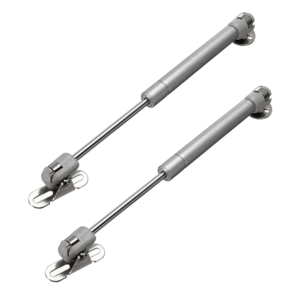 2-Pack 50N Hydraulic Lift Support Rod Stay Soft Close Hinge Gas Strut Shock